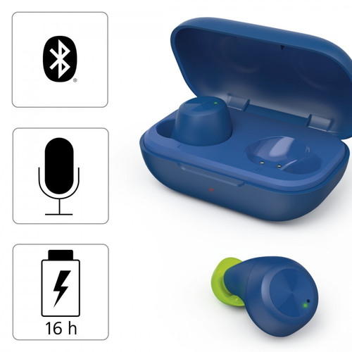 Hama Wireless Earphones, blue