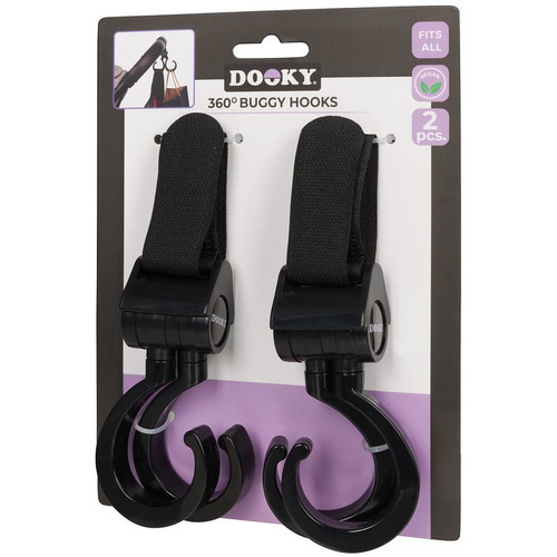 Dooky 360 ◦ Buggy Hook Set of 2pcs