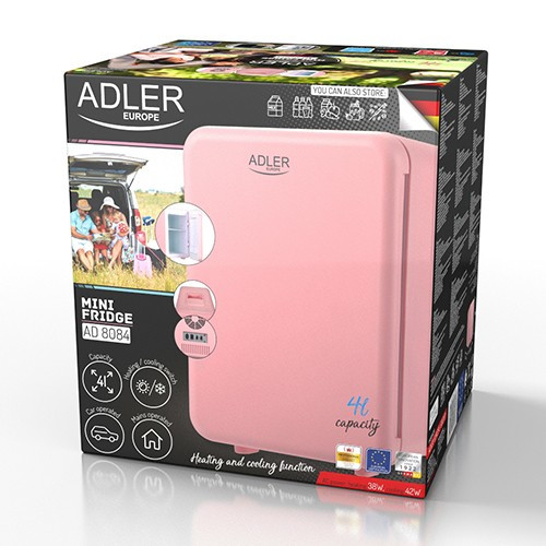 Adler Mini Cooler 4l AD 8084, pink