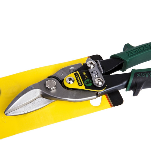 Stanley Maxsteel Right Curve Compound Action Aviation Snips