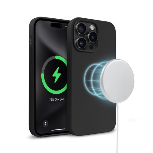CRONG Phone Case iPhone 15 Pro Max MagSafe, black
