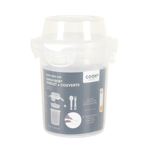 2-Compartment Lunch Box, 350 ml
