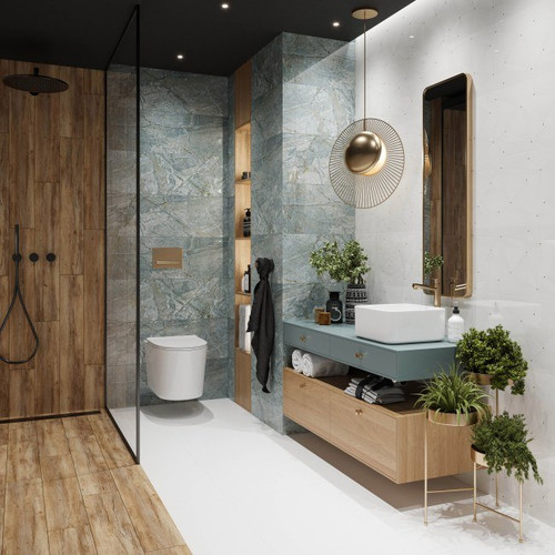 Glazed Tile Azzardo 30 x 90 cm, verde, 1.35 m2