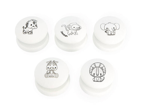 Janod Creative Stamp Set Savannah Stampinoo 18m+