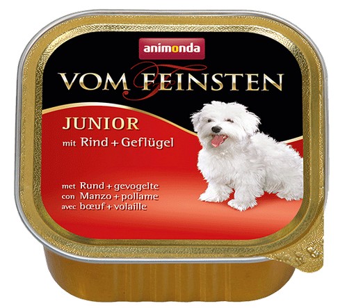 Animonda vom Feinsten Dog Junior Beef & Poultry 150g