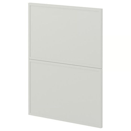 METOD 2 fronts for dishwasher, Aspudden light grey, 60 cm