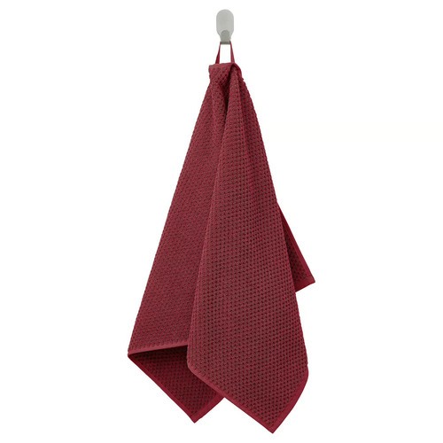 GULVIAL Hand towel, deep red, 50x100 cm