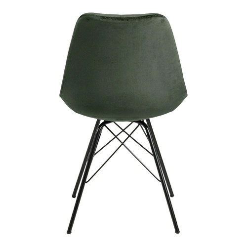 Chair Eris, velvet, green