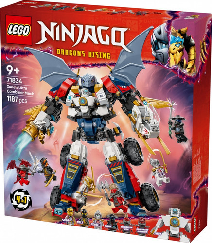 LEGO Ninjago Zane's Ultra Combiner Mech 9+