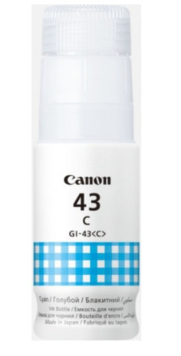 Canon Ink Bottle GI-43C 4672C001 60ml, cyan