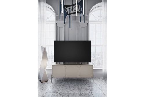 Three-Door TV Cabinet Sonatia 150, cashmere