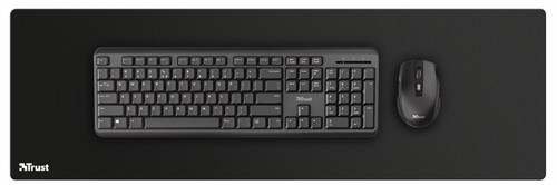 Trust Mouse and Keyboard Pad XXL, black