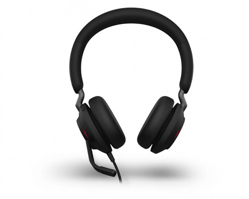 Jabra Evolve2 40 SE UC Stereo Headset, USB-C & USB-A, Black