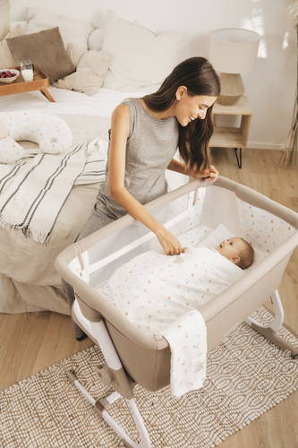 Jane Co-sleeping Cot Baby Side II Nature Glitter 0-9kg