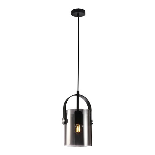 Pendant Lamp Nanesma 1 x 40 W E27, black/brown