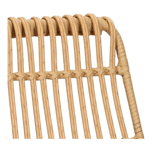 Dining Chair Surabaya, natural/black legs