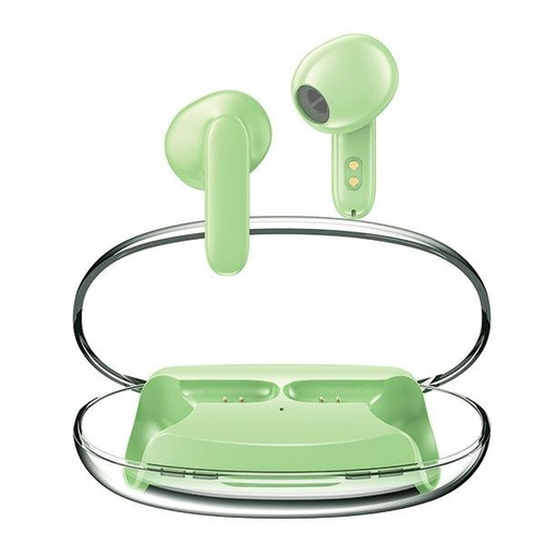 AWEI Headphones Earphones Bluetooth 5.3 T85 ENC TWS, green