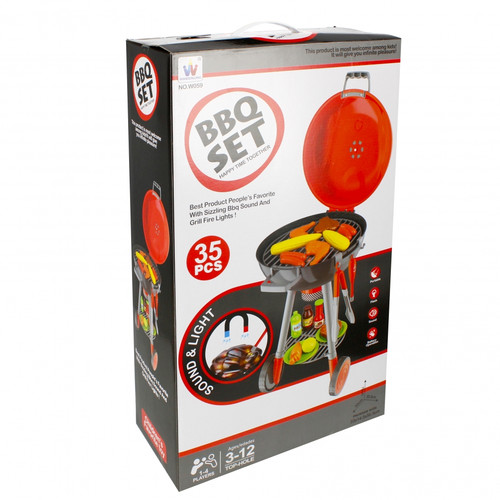 BBQ Set Playset with Accessories 3+