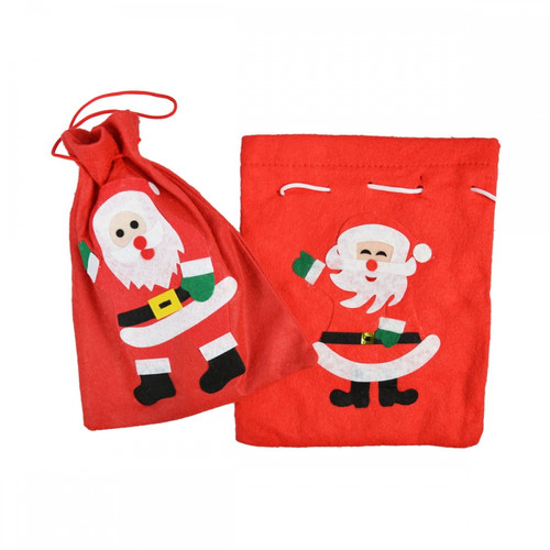 Felt Santa Claus Gift Sack, 27 cm