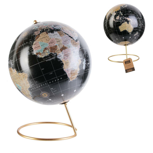 Decorative Globe, black