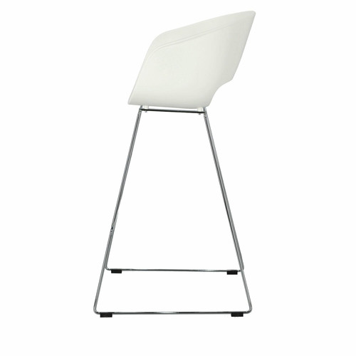 Bar Stool Shell, white