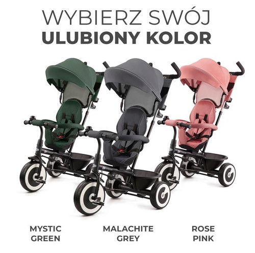Kinderkraft Tricycle Aston, rose pink, 9m+