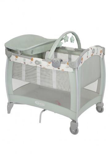 Graco Portable Cot/Playpen with Vibration and Changing Table, Contour Electra Up & Away