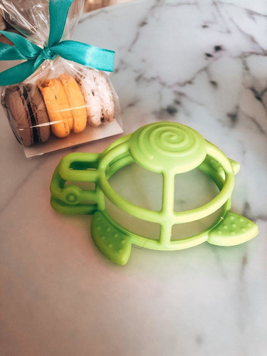 Bo Jungle B-Silicone Teether Turtle