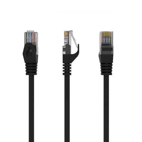 Gembird Patch Cord cat.6 UTP 0.25m black