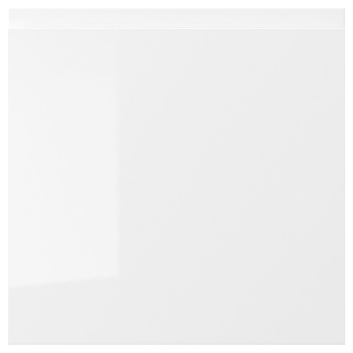 VOXTORP Door, high-gloss white, 40x40 cm