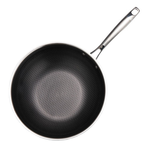 Feel Maestro 30cm Professional Wok Frying Pan MR-1224-30