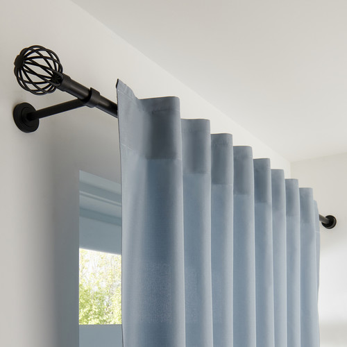 Curtain GoodHome Klama 140x260cm, jeans