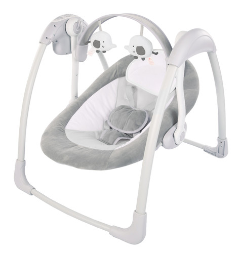 Bo Jungle B-Swing Rocker Dolphy 0-9kg, grey