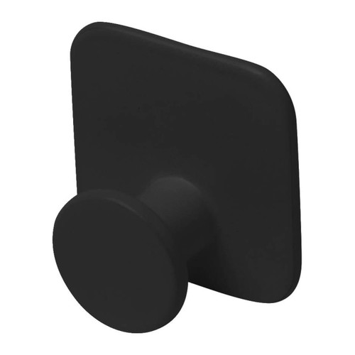 GoodHome Bathroom Hook Koros, black