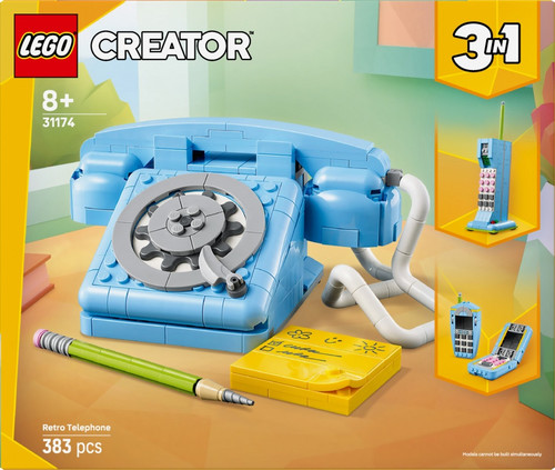 LEGO Creator 3-in-1 Retro Telephone 8+