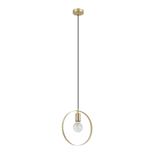 GoodHome Pendant Lamp Kaitains E27 28cm, gold