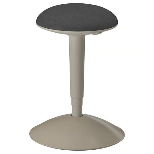 NILSERIK Standing support, beige, Vissle dark grey