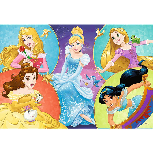 Trefl Children's Puzzle Disney Meet Enchanting Princesses 100pcs 5+