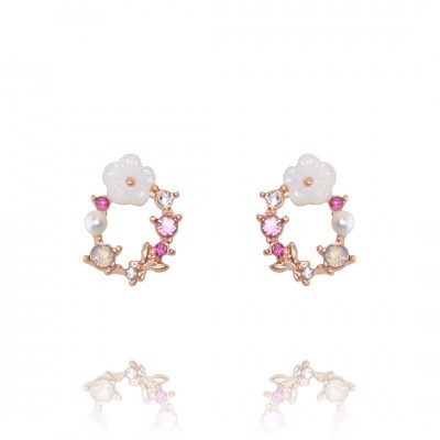 Ecarla Artificial Jewellery Earrings Rings