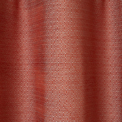 Curtain GoodHome Digga 140x260cm, terracota