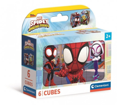 Clementoni Spidey and His Amazing Friends Cube Puzzle 2+