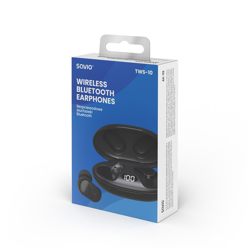 Savio Wireless earphonesTWS10 SAVIO