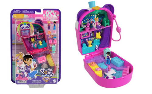 Polly Pocket Bubble Tea Panda Compact HWN95 4+