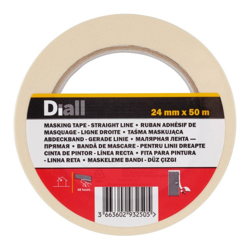 Diall Masking Tape 24mm x 50m