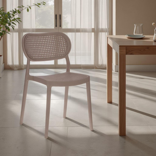 Chair Bilto, in-/outdoor, taupe