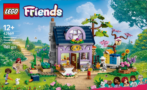 LEGO Friends Beekeepers' House and Flower Garden 12+