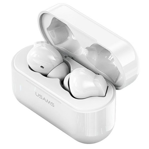 USAMS Headphones Earphones TW S 5.0 ANCLY Series, white