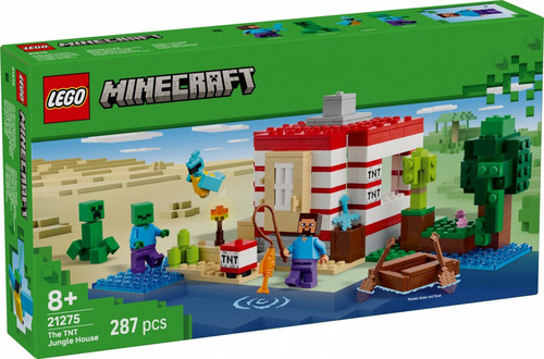 LEGO Minecraft The Jungle TNT House 8+
