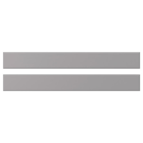 BODBYN Drawer front, grey, 80x10 cm