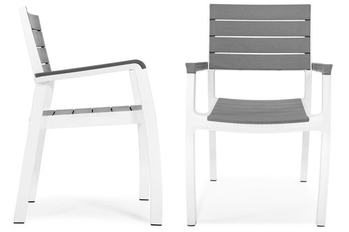Outdoor Chair HARMONY, grey